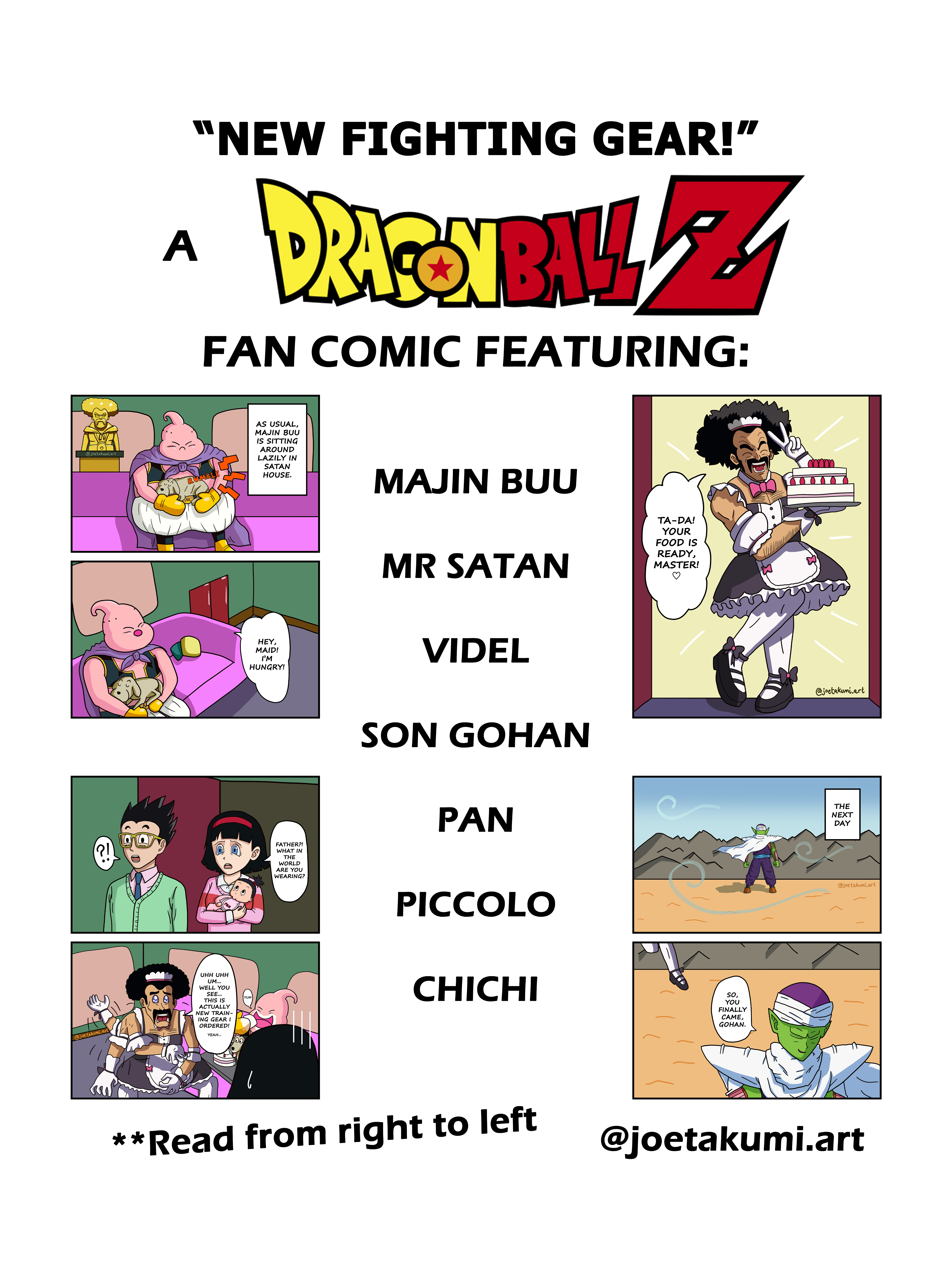 Dragon Ball Z Fan Comic